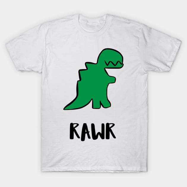 Rawr T-Shirt by sallycummingsdesigns